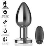INTENSE - PLUG ANAL 10 VIBRATIONS MÃTAL AVEC TÃLÃCOMMANDE L